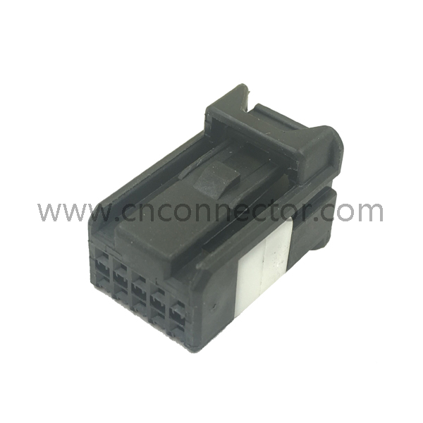 10 pin female unsealed auto plastic housing connector with terminal