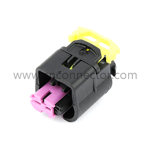 1928A00192 female 2 pin auto wire harness connectors YUEQING JINHAI