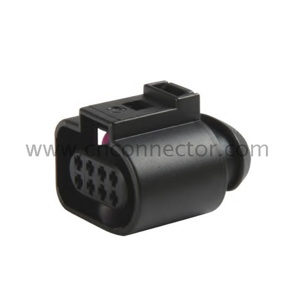 1J0973714 and 1J0973814 female 8 pin waterproof automotive electrical wire connector with stock