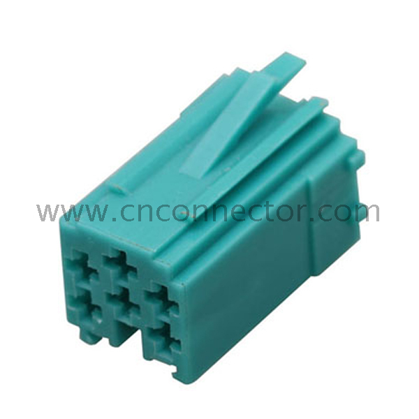 30220317 4A0972643A green 6 pin female VW auto connectors YUEQING
