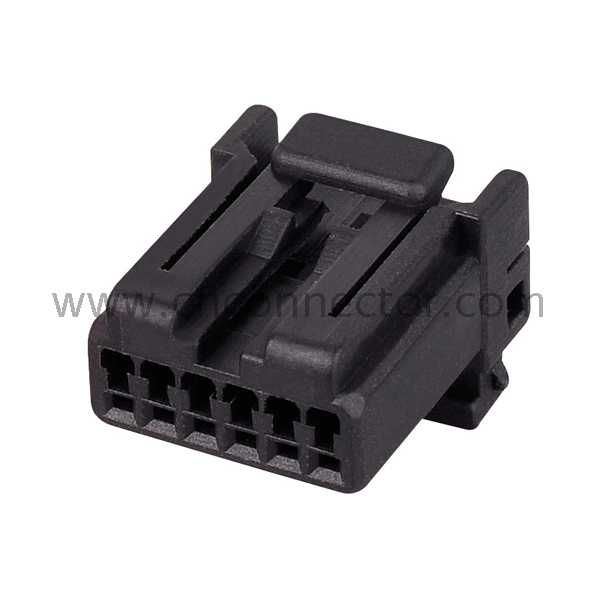 6 Pin Auto Electrical Wire Waterproof Connector 175507-2
