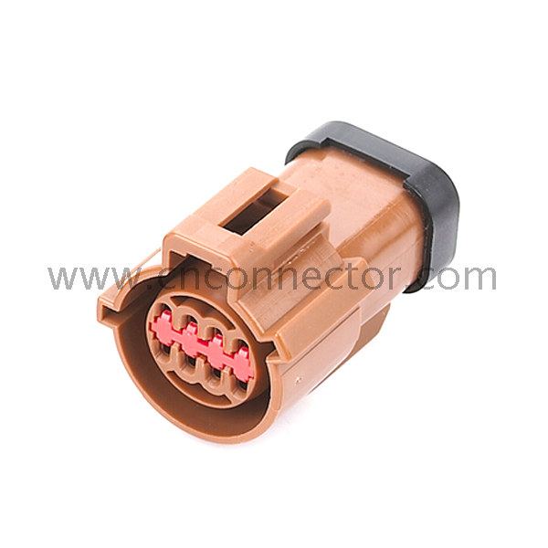 8 pin female brown auto wire harness connectors
