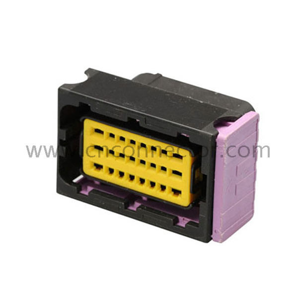 211PC24950005 black 24 ways ECU auto wire connectors