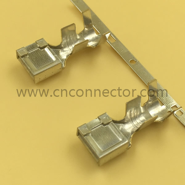 Brass Wholesale Electrical Female Automotive Wire Connector Terminals 8100-0452